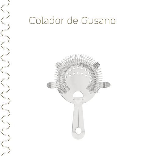 Colador de Gusano